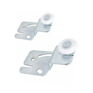 Kit de quincaillerie pour <span class=keywords><strong>porte</strong></span> coulissante sur mesure – Supports en acier, vis, boulons, écrous, rondelles – Pièces de quincaillerie pour <span class=keywords><strong>porte</strong></span> coulissante - Product Image 6
