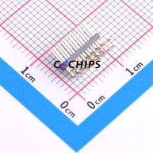 HX PZ1.27-2x7P WZ-P Pin Header Bent Lead Through Hole,P=1.27mm Connector 2x7P 1.27mm 1.27mm Pin Header - Product Image 1