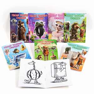 Livres de coloriage en gros pour enfants de plus de 5 ans, avec des motifs créatifs uniques, idéaux pour les cadeaux de fête de maternelle et les activités de gribouillage. - Product Image 6