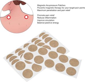 Fabricant en gros de patchs d'acupression magnétiques hypoallergéniques de haute qualité à étiquette privée pour soulager les douleurs corporelles, soins de santé - Product Image 5