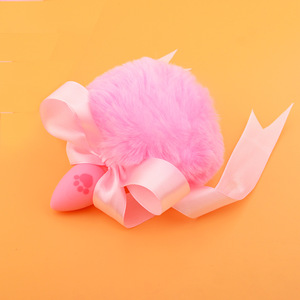 tail plug anal Infarta - Anal Plug Bunny Metal Small Pink