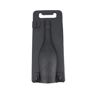 Soporte de papel con forro interior personalizado para botella de vino OEM, embalaje de pulpa de papel prensado en seco y húmedo degradable a prueba de golpes para vino - Product Image 3