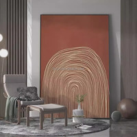Usine personnalisée en gros hôtel ingénierie projet commande oeuvre Texture pâte pour peinture peinture à l'huile toile mur Art