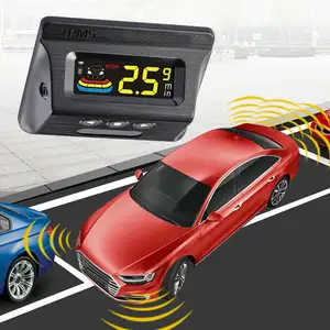 Assist Parking Sensor Solar Car Front Rear Parking Sensor Led Display