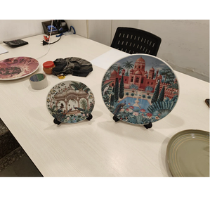 Matériau de transfert décoratif en céramique dorée écologique pour la vaisselle, la poterie, les tasses, les produits en céramique personnalisés - Product Image 1