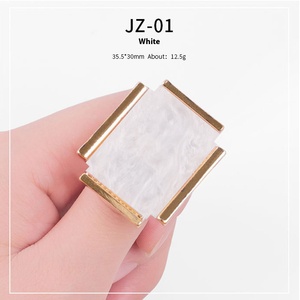 Palette de mélange pour nail art en métal et résine colorée, outil de beauté pour manucure et gel - Product Image 6