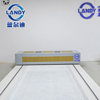 2026 Neues Modell Elektrische Poolabdeckungsrolle mit Edelstahl & PVC Anti-UV Solarfolie für Einbaupools