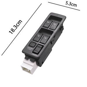 Interrupteur principal de lève-vitre électrique ABS neuf GK60-66-35A0 pour modèles Mazda 626 1986-1991 - Product Image 4