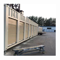 Volet roulant manuel Serrure de porte de garage Porte commerciale enroulable Conteneur d'expédition Portes enroulables