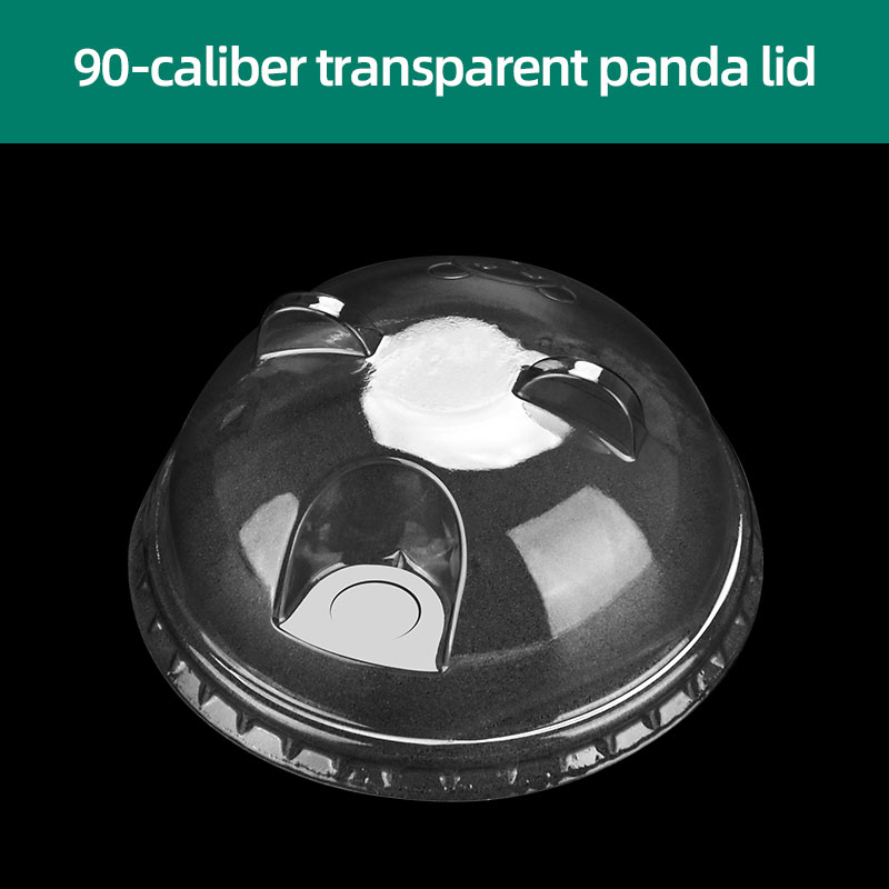 clear panda lid