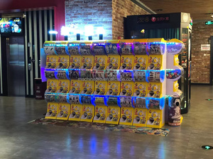 Machine à gachapon japonaise populaire, machine à bonbons, œuf à tordre, jeton de gacha, jouet, machine à capsules en plastique à monnayeur, machine à bonbons à billes - Product Image 4