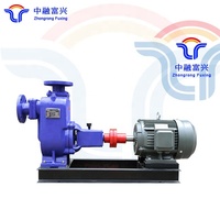 Pompe à eau à ordures auto-amorçante pour moteur Pompe à eaux usées auto-amorçante