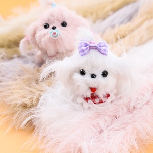 Tiges de chenille en peluche super denses de 40 mm pour cheveux longs, fabrication artisanale DIY, bâtonnets torsadés épais et flexibles, vente en gros, pour lapins - Product Image 3