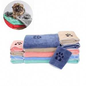Toalla de Baño de Microfibra Personalizada Bordada, Súper Suave y Absorbente, para Perros y Gatos, de Secado Rápido - Product Image 2
