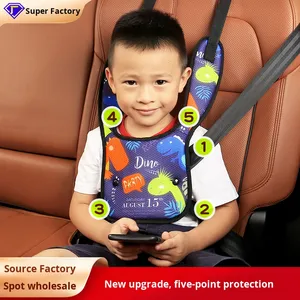 Ajustador Universal de Cinturón de Seguridad para Niños, <span class=keywords><strong>Protector</strong></span> de Cinturón de Seguridad para Automóvil - Product Image 2
