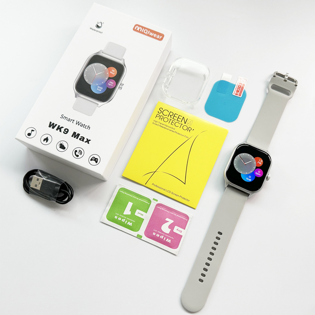 Wholesale WK9 MAX Smart Watch Waterproof Series 9 BT Call Sport Heart Rate Monitor PK T800 T900 ultra Y13
