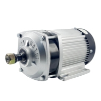 BM1424ZXF 2200W 60V 72V Motor Brushless Gear BLDC untuk Sepeda Listrik, Becak, Skuter, Peralatan Rumah Tangga, Perahu & Kipas