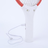 Mini raquette électrique anti-moustiques rechargeable par USB, haute tension, pour la maison, le camping en plein air