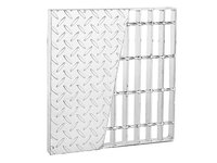 Plateforme de passage en acier au carbone galvanisé de haute qualité pour immeuble de bureaux