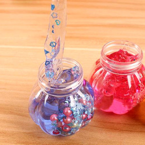 CHENXI สไลม์ใสสีฟักทอง ขายดี ปลอดสารพิษ 80 กรัม ของเล่นสไลม์ DIY บรรเทาความเครียดสำหรับเด็ก - Product Image 2