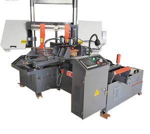 GZ4232X <span class=keywords><strong>scie</strong></span> à <span class=keywords><strong>ruban</strong></span> à Angle ou Machine de découpe de métal avec une grande puissance - Product Image 1