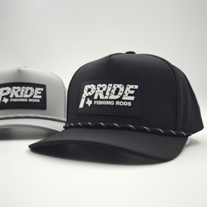Gorra de golf impermeable de 5 paneles con logotipo de silicona personalizado, bajo MOQ, OEM, insignia de goma perforada con láser, estilo clásico. - Product Image 4