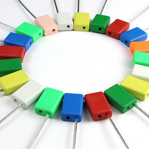 SK1007C <span class=keywords><strong>1</strong></span>,8*300mm Cable de acero galvanizado Express Cable Seal Car Security Cable Tie Seal <span class=keywords><strong>Lock</strong></span> con número de serie - Product Image 6