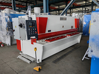 Cisaille à guillotine hydraulique CNC E21S de 8*3200 mm à haute précision pour tôles métalliques, machine de découpe industrielle, directement de l'usine