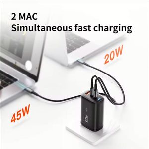 65W GaN Charger <b>USB</b> <b>Type</b> <b>C</b> Fast Charging Power <b>Adapter</b> QC3.0 PD Phone Charger Block - Product Image 5