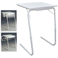 Table pliable réglable pour ordinateur portable avec porte-gobelet