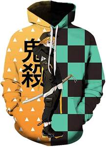 Fitspi venta al por mayor <span class=keywords><strong>Anime</strong></span> sudaderas <span class=keywords><strong>con</strong></span> capucha Unisex 3D impreso Cosplay <span class=keywords><strong>sudadera</strong></span> para hombres mujeres niños niñas Dropshipping - Product Image 5