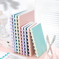 Carnet à spirales A5 très vendu - Journal à feuilles mobiles rechargeable pour les notes universitaires, les réunions de bureau et la planification des affaires