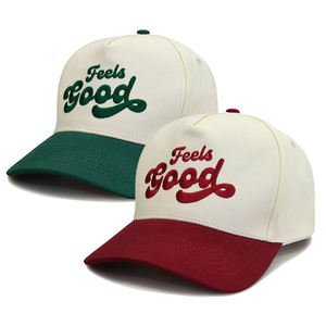 Casquette de baseball personnalisée pour adultes, 100 % coton, avec logo brodé à la main, motif à pois et boucle en cuivre doré, idéale pour la promotion d'entreprise et le sport. - Product Image 4