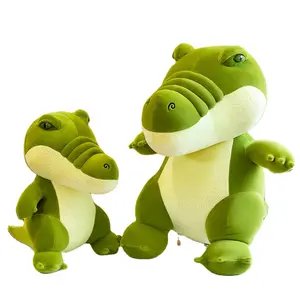 Factory Direct Soft Pillow Doll Cute Cartoon Large Filled Full Crocodile animal Plush Toy