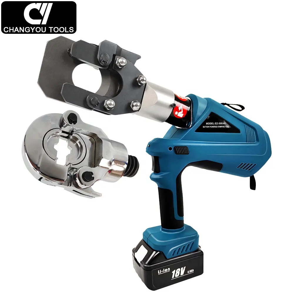 EZ-300/40 Cutting Crimping 2 in 1 Battery Electric Powered Hydraulic Tool 40mm cable cutter