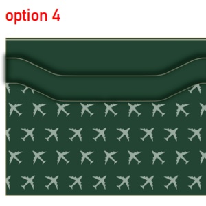 Trendy Minimalist PU Leather <b>Wallet</b> with Customized Design Own Pattern Logo Premium <b>RFID</b> Blocking & Anti-Theft Open Closure - Product Image 6