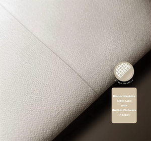 Vente chaude 1-Ply Airlaid Serviettes Prépliées Serviettes D'invité jetables personnalisées Linge Sensation Restaurant Hôtel Dîner Serviettes - Product Image 5