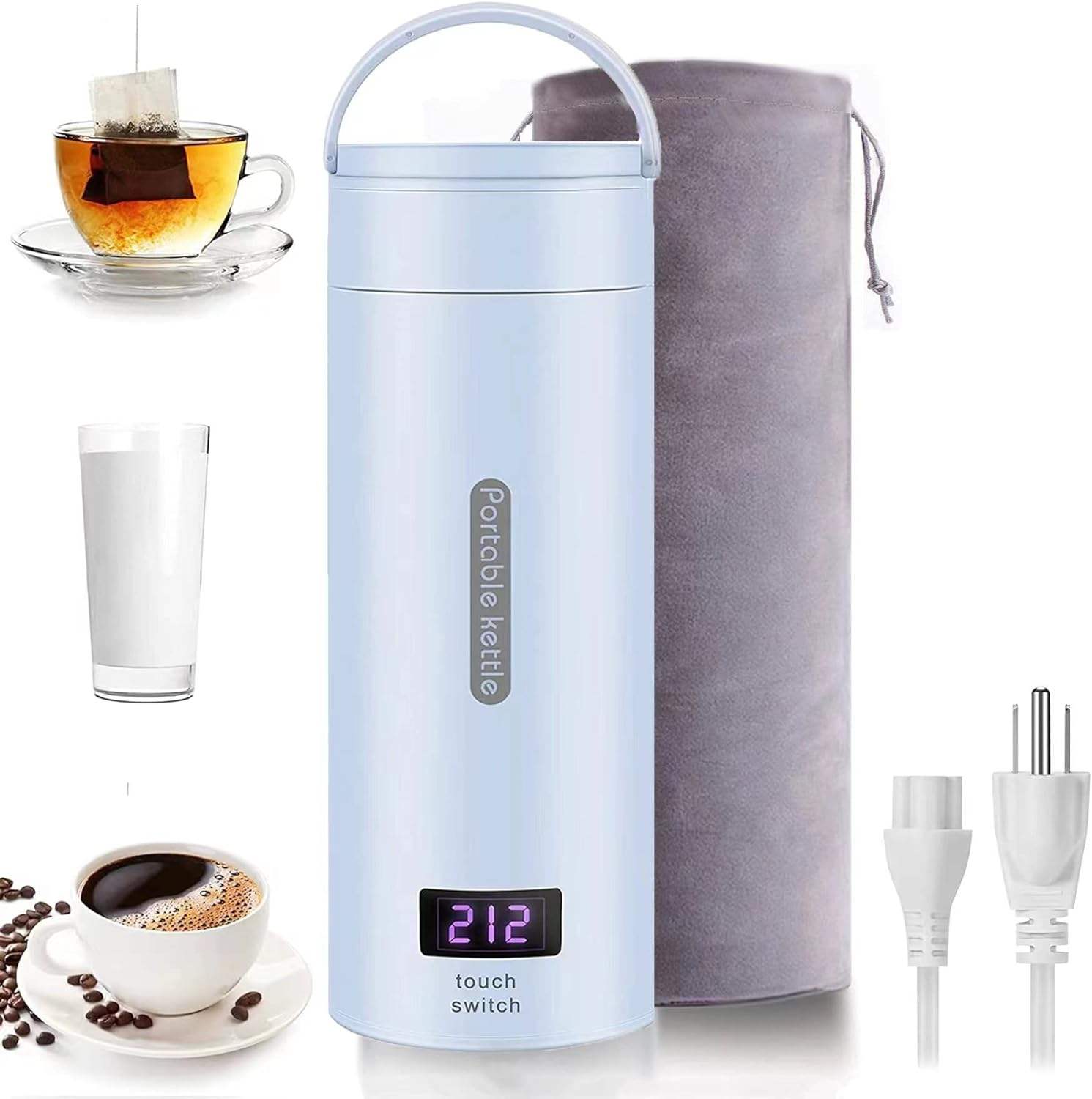 Small Water Boiler Portable 4-Temp Electric Kettle