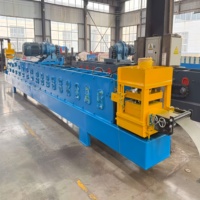 Machine de profilage à froid pour panneaux de rayonnages à palettes à poutres verticales pour entrepôts de supermarchés, à prix avantageux