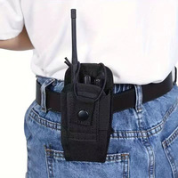 Ensemble de radio tactique multifonctionnel Outdoor Adventure Camping Climbing Phone and Radio Protective Case Mini Accessory Bag