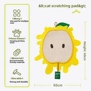 Alas gosok kucing dari <span class=keywords><strong>sisal</strong></span>, alat pengasah cakar kucing, tiang gosok kucing dari tali <span class=keywords><strong>sisal</strong></span> alami - Product Image 6