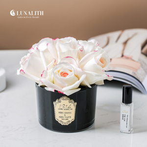 Set Regalo <span class=keywords><strong>Diffusore</strong></span> di Fragranze <span class=keywords><strong>con</strong></span> Rosa Eterna all'Ingrosso |   <span class=keywords><strong>Diffusore</strong></span> di Fragranze in Bottiglia di Vetro <span class=keywords><strong>con</strong></span> Fiori Artificiali e Logo Personalizzato - Product Image 3