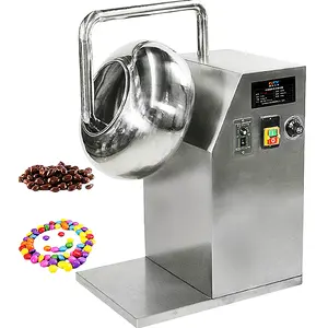 Fabriqué en Chine machine automatique d'enrobage d'arachide de noix sucre caramel chapelure de cacahuète machine d'enrobage de noix machines de traitement de noix