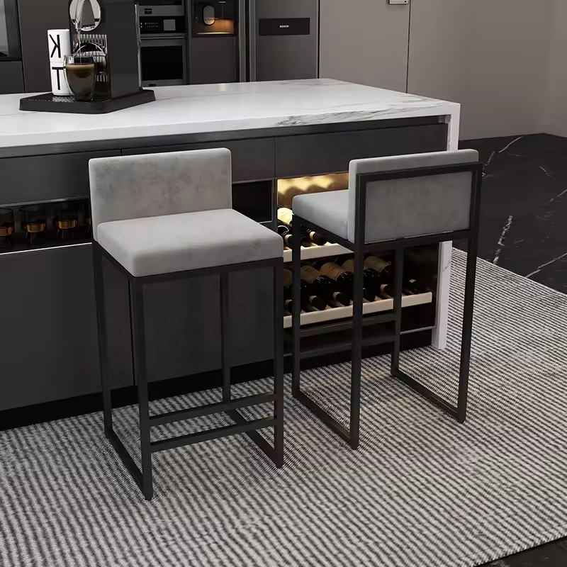 Simple Style Counter Height Bar Chair