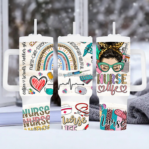 Offre Spéciale 40oz gobelet UV DTF tasse Wrap transferts prêt à transférer étanche tasse Wrap transferts Quencher tasse autocollant <span class=keywords><strong>Film</strong></span> - Product Image 5