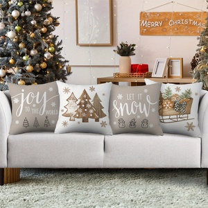 Vente Flash Noël 2026 : Coussins carrés en petites séries, Housses de <span class=keywords><strong>coussin</strong></span> personnalisées, Coussins décoratifs saisonniers et thématiques - Product Image 4