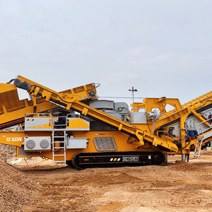 Installation mobile de concassage pour la production de sable pour briques et béton, concasseur vertical de sable, concasseur mobile de déchets de construction avec crible - Product Image 6