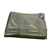 Bâche robuste imperméable enduite de PE, résistante aux UV, pour couverture de camion extérieur, protection de chantier