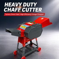 Machine à couper le foin haute performance avec lame en acier 9CrSi, hacheuse d'aliments, déchiqueteuse de paille