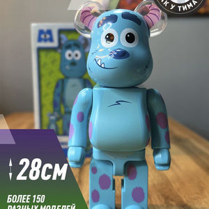 Ours en résine personnalisé noir et or, ours violent, placage transparent vert lac, ours <span class=keywords><strong>Chiaki</strong></span> bearbrick 400%, figurines de jouets Kwas - Product Image 6